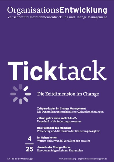 Zeitschrift für Organisationsentwicklung – TickTack Ausgabe